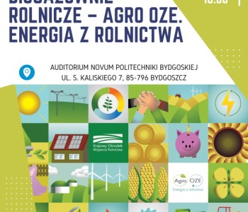 Zaproszenie na Konferencję Biogazownie Rolnicze - Agro OZE. Energia z Rolnictwa.
