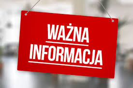 Informacja dla mieszkańców